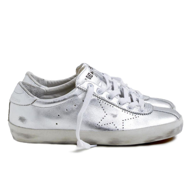 Golden Goose Gray Leather Men Sneaker Golden Goose