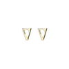 Versace V drop Earrings Versace