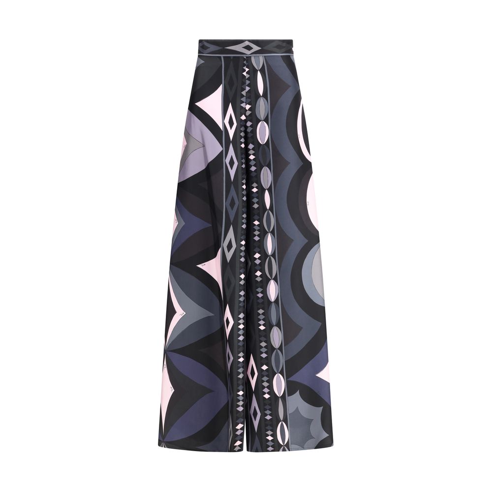 Emilio Pucci Silk wide leg Pants Emilio Pucci