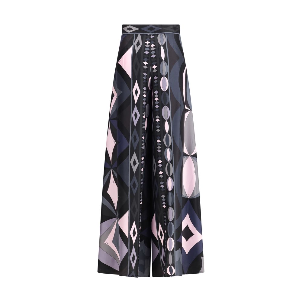 Emilio Pucci Silk wide leg Pants Emilio Pucci
