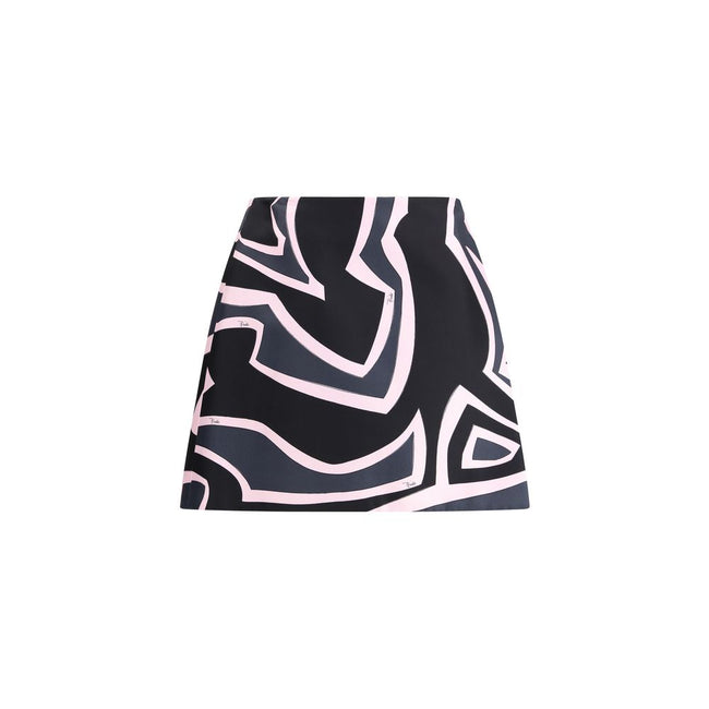 Emilio Pucci Wrap mini Skirt with Marmo print Emilio Pucci