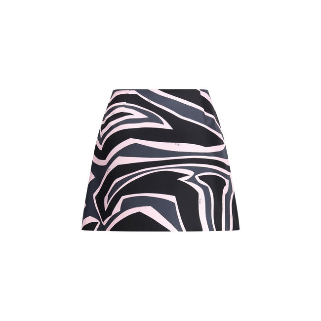 Emilio Pucci Wrap mini Skirt with Marmo print Emilio Pucci