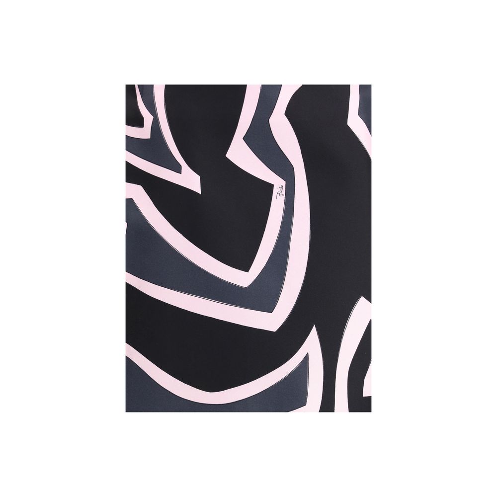 Emilio Pucci Wrap mini Skirt with Marmo print Emilio Pucci