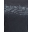 Balenciaga Washed Crayon Political Double-Sleeve T-Shirt Balenciaga
