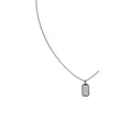 Alexander McQueen Silver Brass Necklace Alexander McQueen