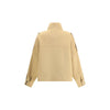 PINKO Double Wool-blend fabric Caban with high collar PINKO