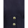 PINKO Cotton Sweatshirt with Corset Detail PINKO