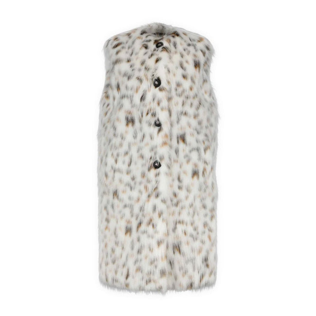 Dolce & Gabbana White Marabou Jackets & Coat Dolce & Gabbana