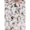 Dolce & Gabbana White Marabou Jackets & Coat Dolce & Gabbana