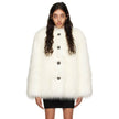 Dolce & Gabbana White Modacrylic Jackets & Coat Dolce & Gabbana