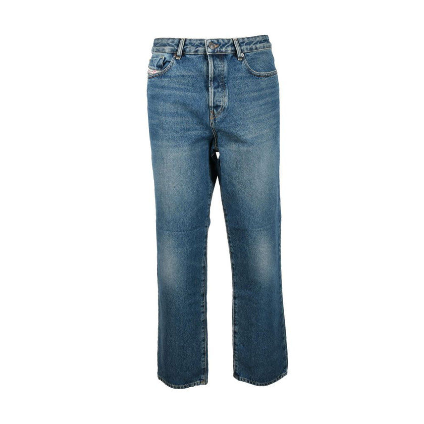 Diesel Blue Cotton Skinny Jeans Diesel