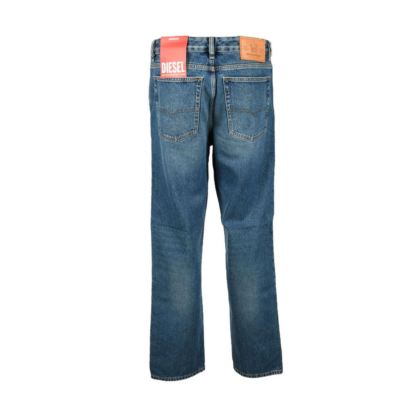 Diesel Blue Cotton Skinny Jeans Diesel