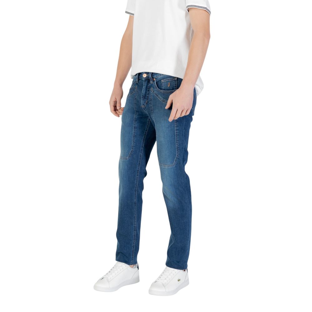 Jeckerson Blue Cotton Skinny Jean Jeckerson