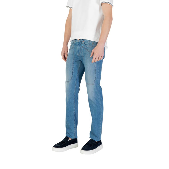 Jeckerson Light Blue Cotton Skinny Jean Jeckerson