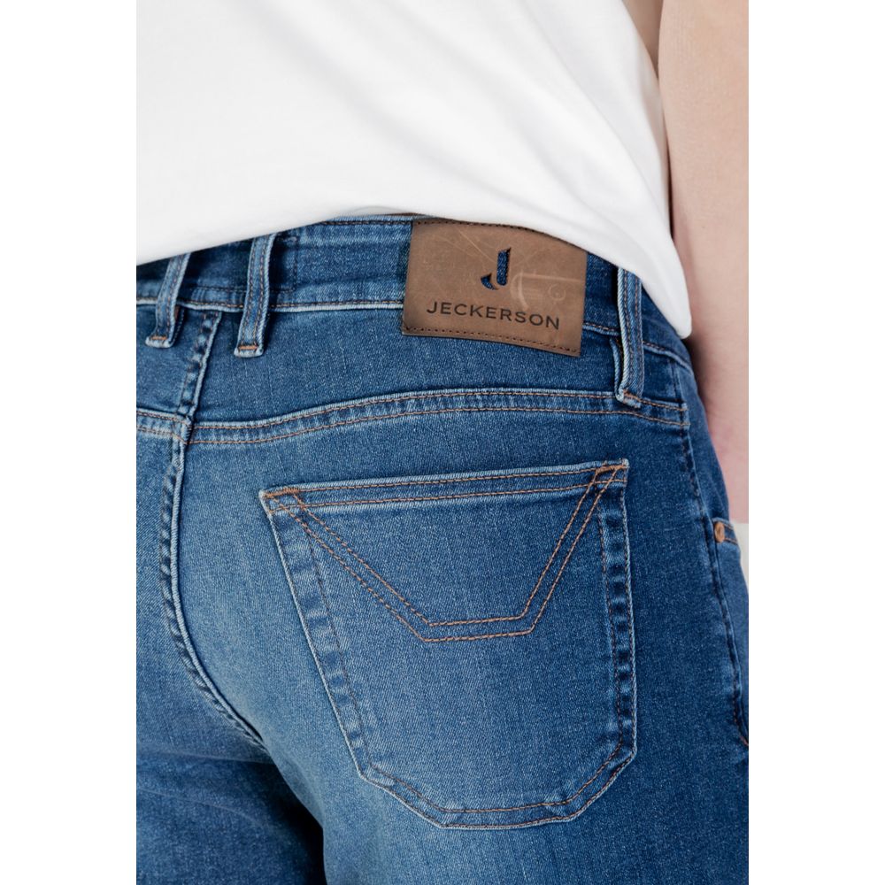 Jeckerson Blue Cotton Skinny Jean Jeckerson