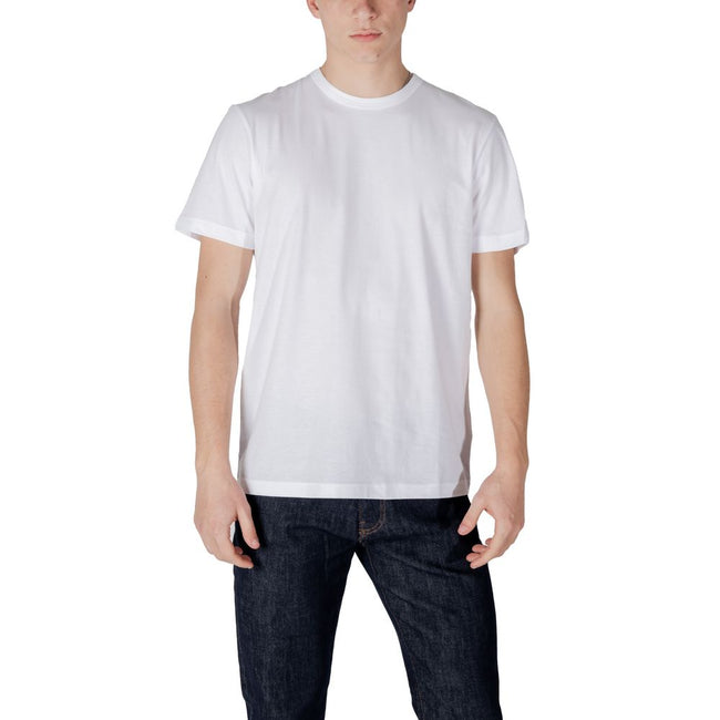 Colmar Originals White Cotton T-Shirt Colmar Originals