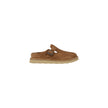 Clarks Beige Suede Leather Clog Clarks