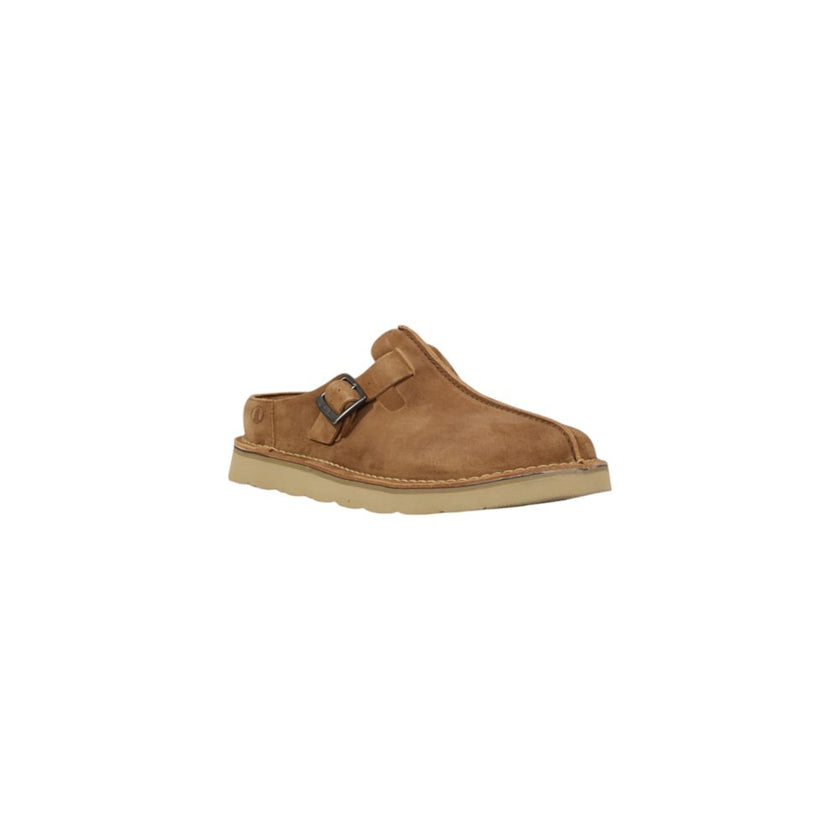 Clarks Beige Suede Leather Clog Clarks