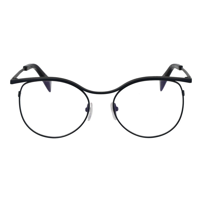 Yohji Yamamoto Black Metal Glasses (Frames) Yohji Yamamoto