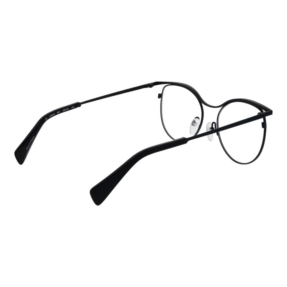 Yohji Yamamoto Black Women Glasses Frame Yohji Yamamoto