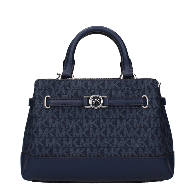 Michael Kors Blue Fabric Handbags Michael Kors
