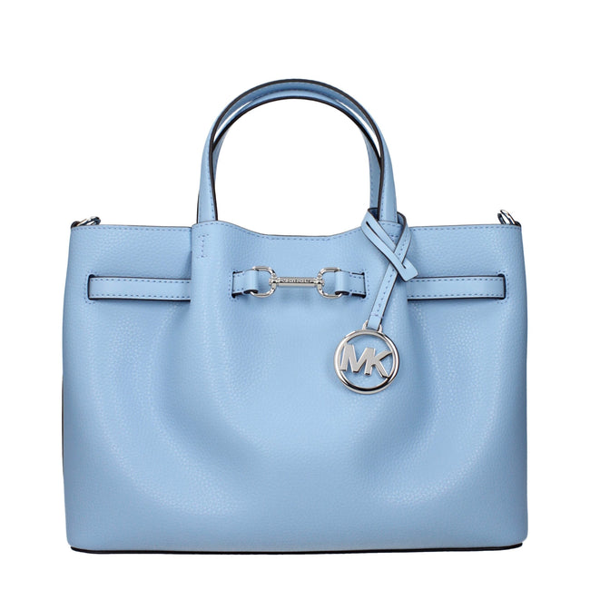 Michael Kors Light Blue Leather Handbags Michael Kors