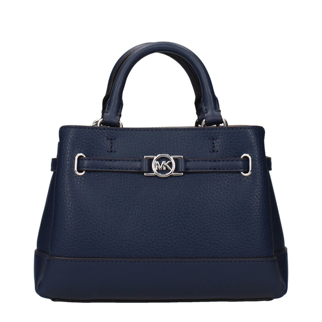 Michael Kors Blue Leather Handbags Michael Kors