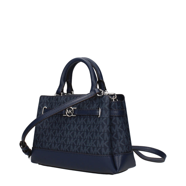 Michael Kors Blue Fabric Handbags Michael Kors