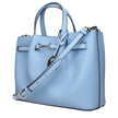 Michael Kors Light Blue Leather Handbags Michael Kors