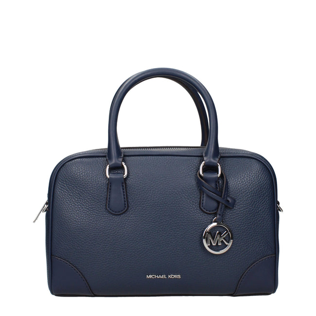 Michael Kors Blue Leather Handbags Michael Kors