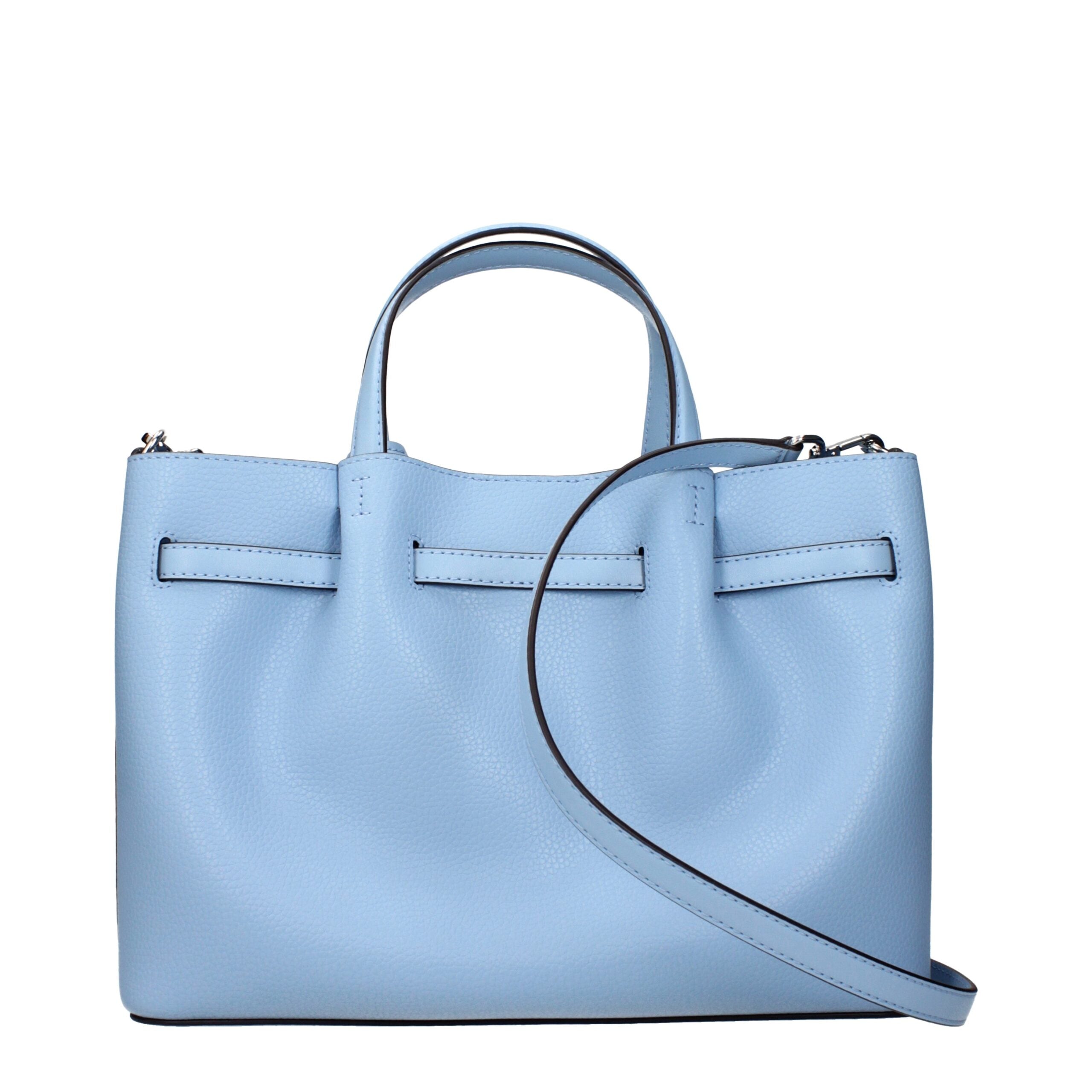 Michael Kors Light Blue Leather Handbags Michael Kors