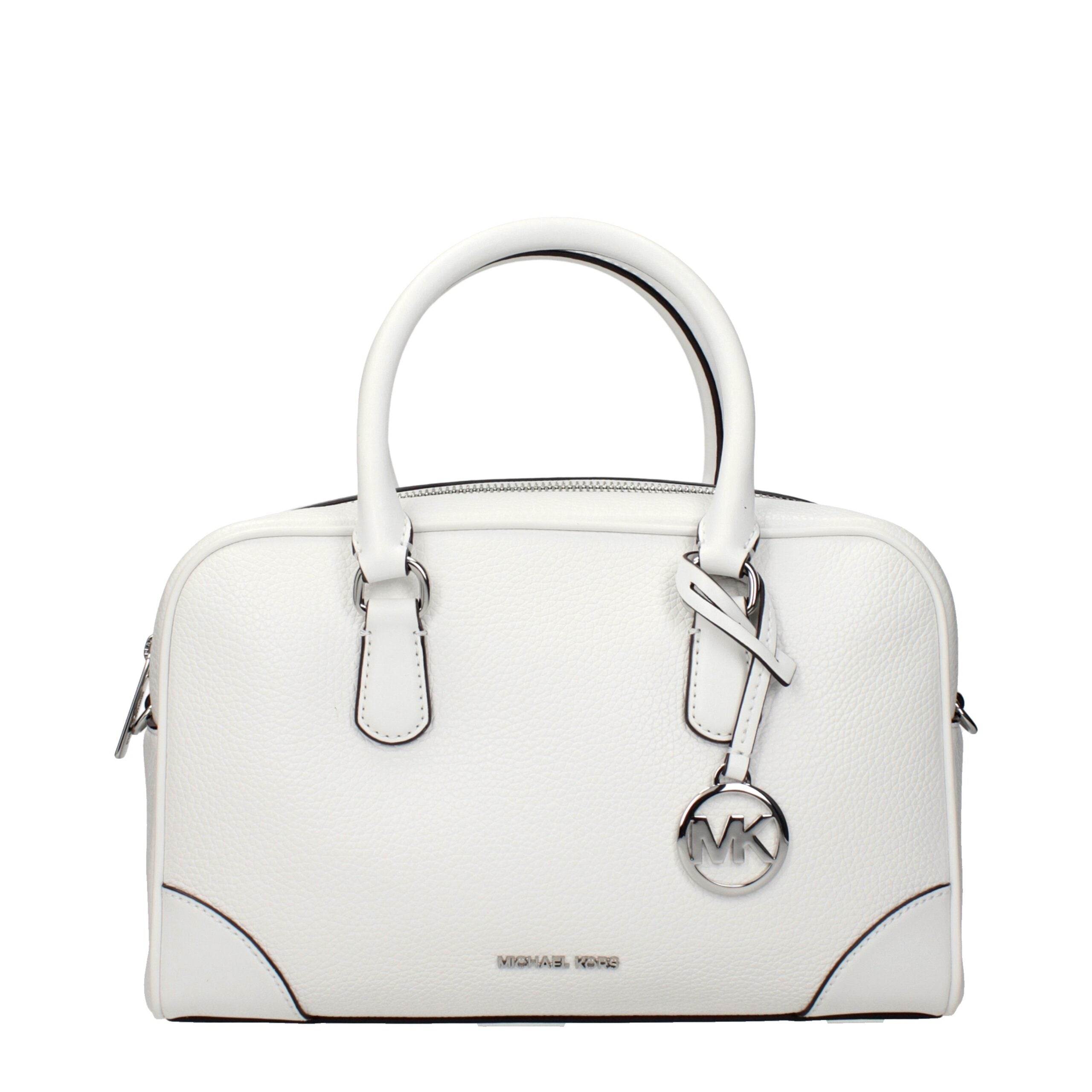Michael Kors White Leather Handbags Michael Kors