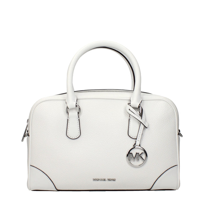 Michael Kors White Leather Handbags Michael Kors