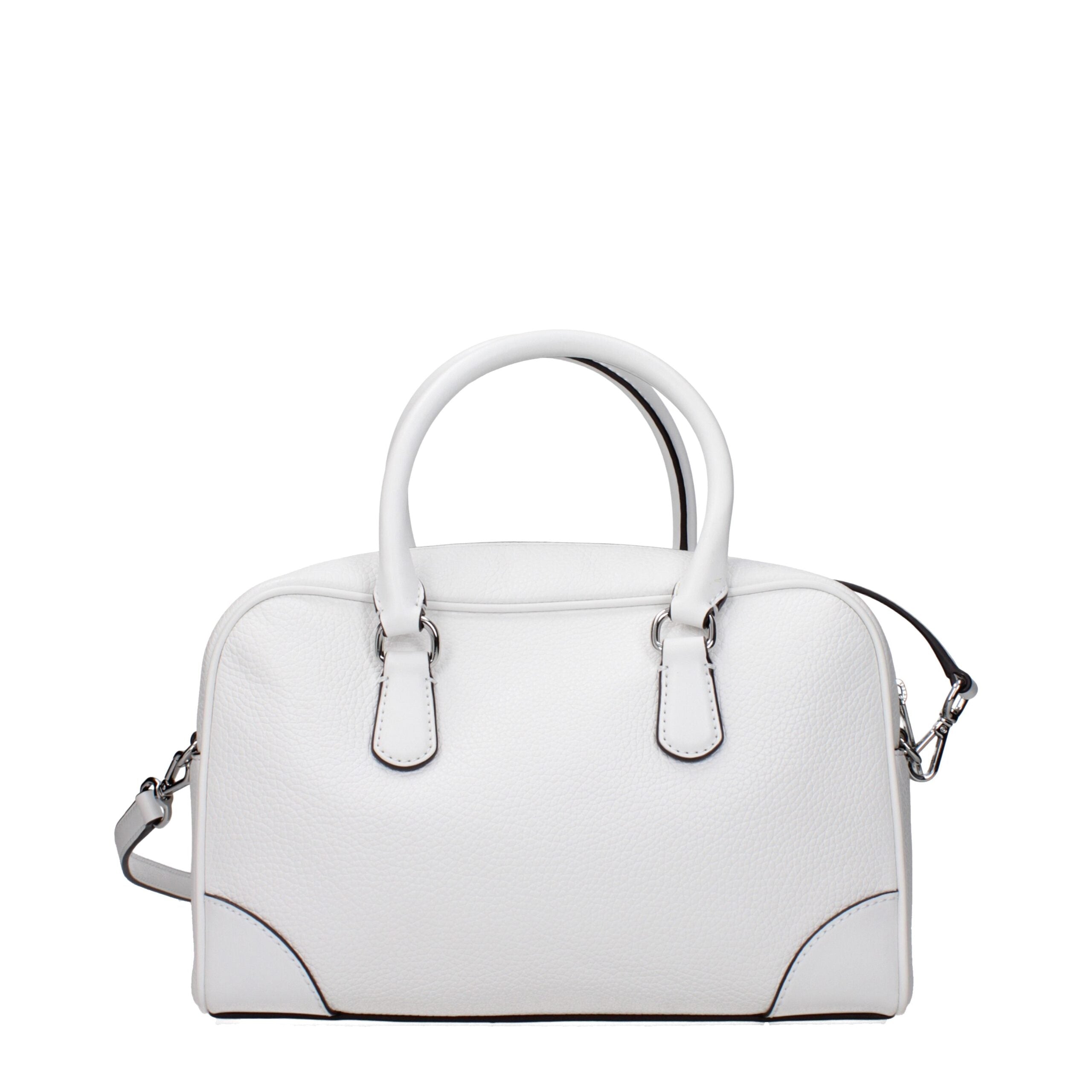 Michael Kors White Leather Handbags Michael Kors