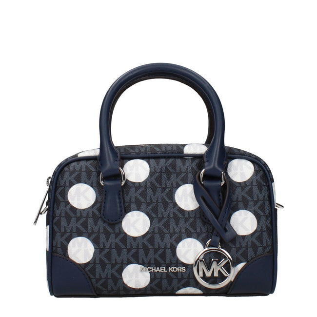 Michael Kors Blue Fabric Handbags Michael Kors