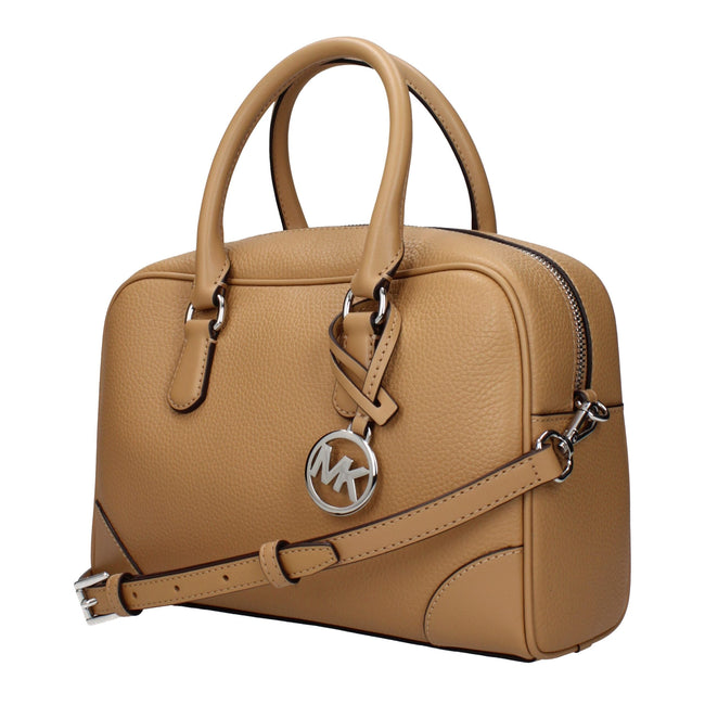 Michael Kors Brown Leather Handbags Michael Kors