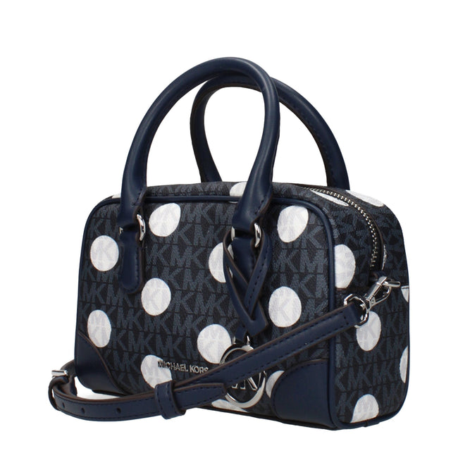 Michael Kors Blue Fabric Handbags Michael Kors