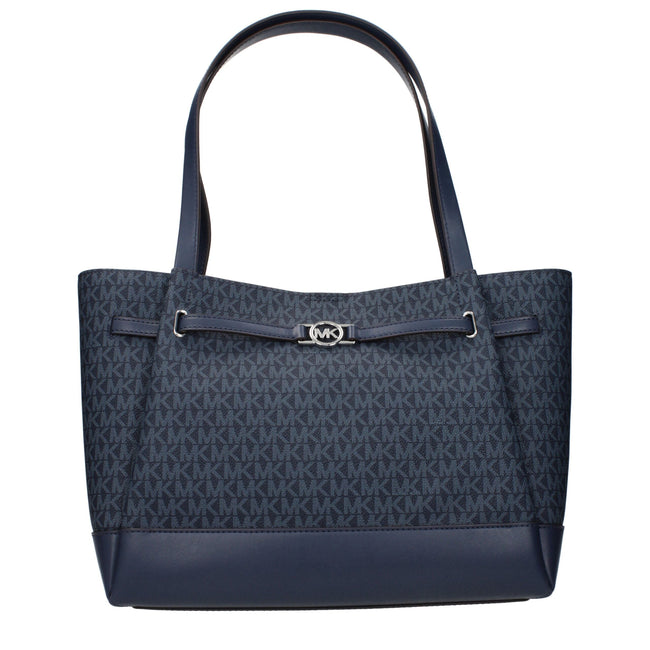 Michael Kors Blue Fabric Shoulder Bags Michael Kors
