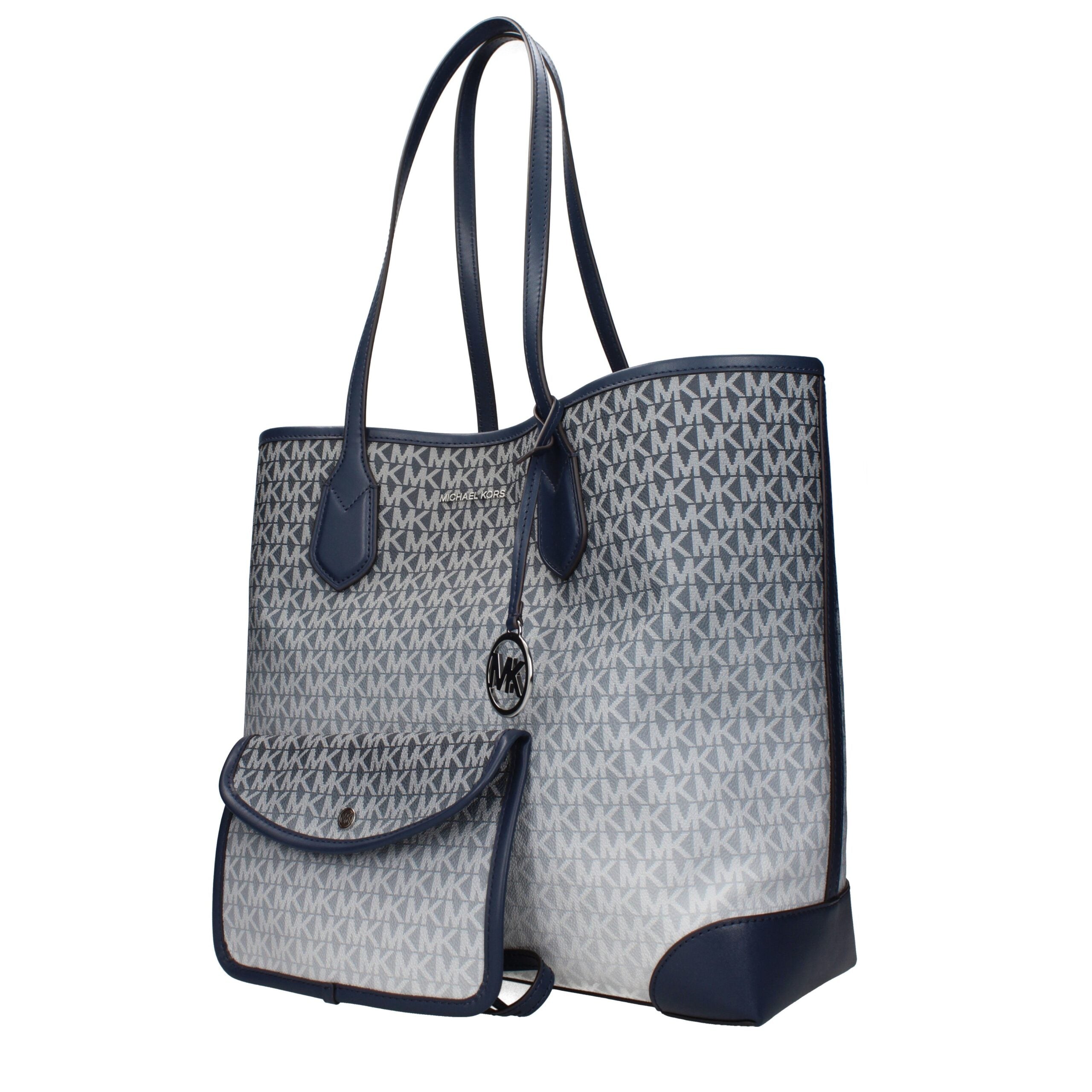 Michael Kors Blue Fabric Shoulder Bags Michael Kors
