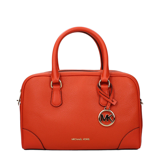 Michael Kors Orange Leather Handbags Michael Kors