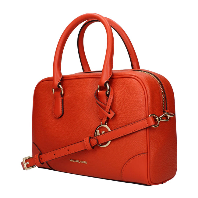 Michael Kors Orange Leather Handbags Michael Kors