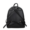 Michael Kors Black Leather Backpacks Michael Kors