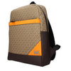 Michael Kors Brown Fabric Backpacks Michael Kors