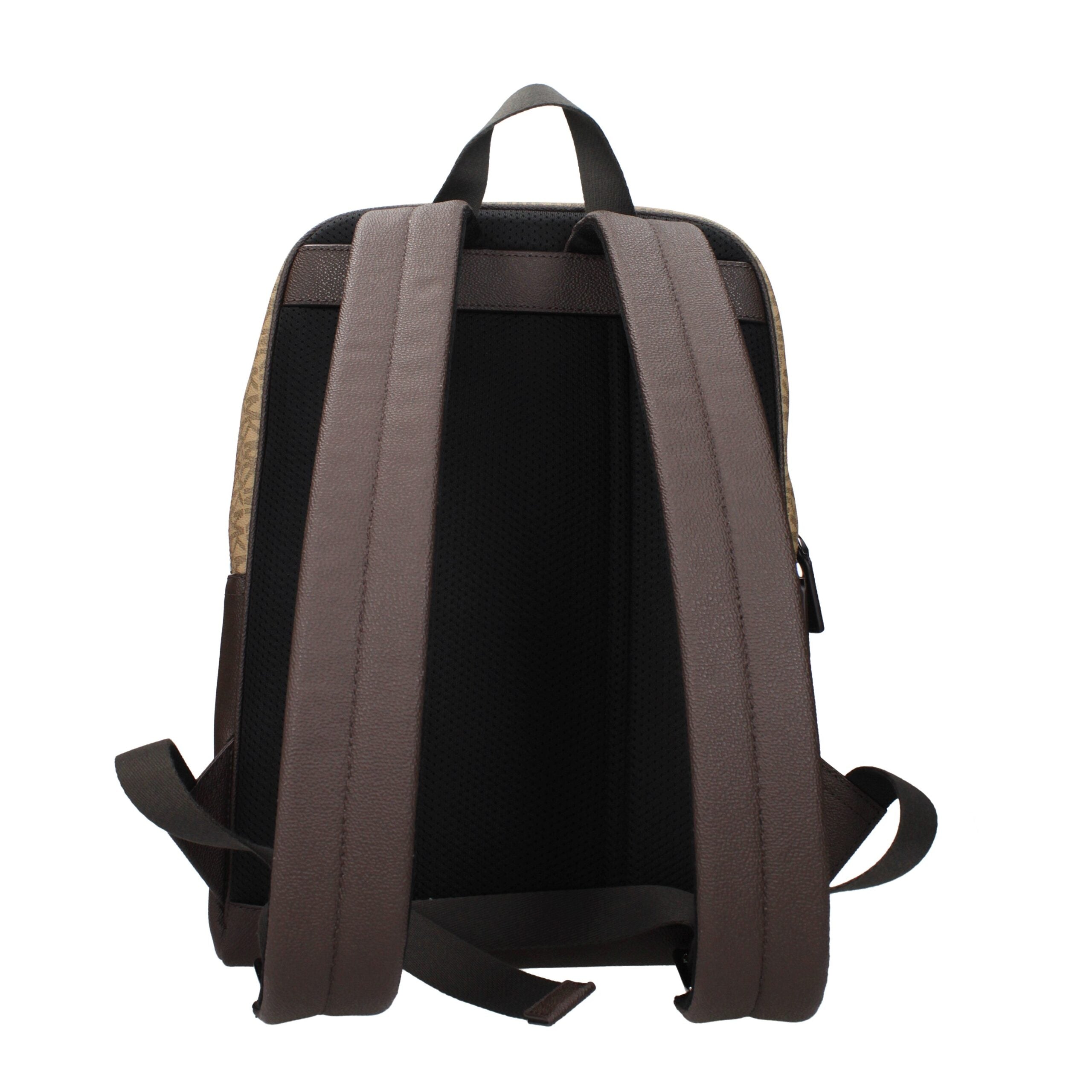 Michael Kors Brown Fabric Backpacks Michael Kors
