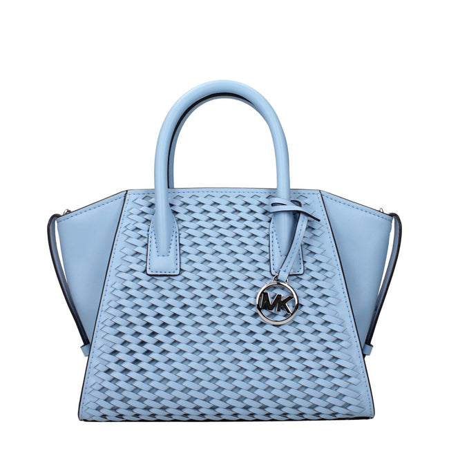 Michael Kors Light Blue Leather Handbags Michael Kors