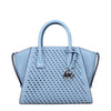Michael Kors Light Blue Leather Handbags Michael Kors