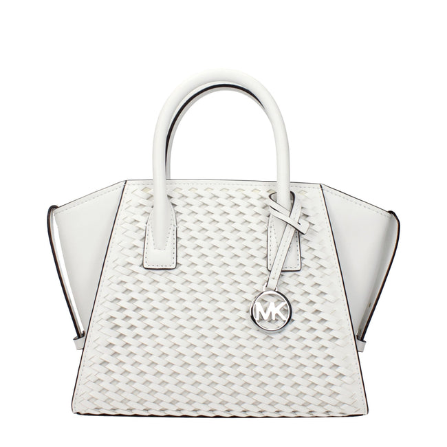 Michael Kors White Leather Handbags Michael Kors