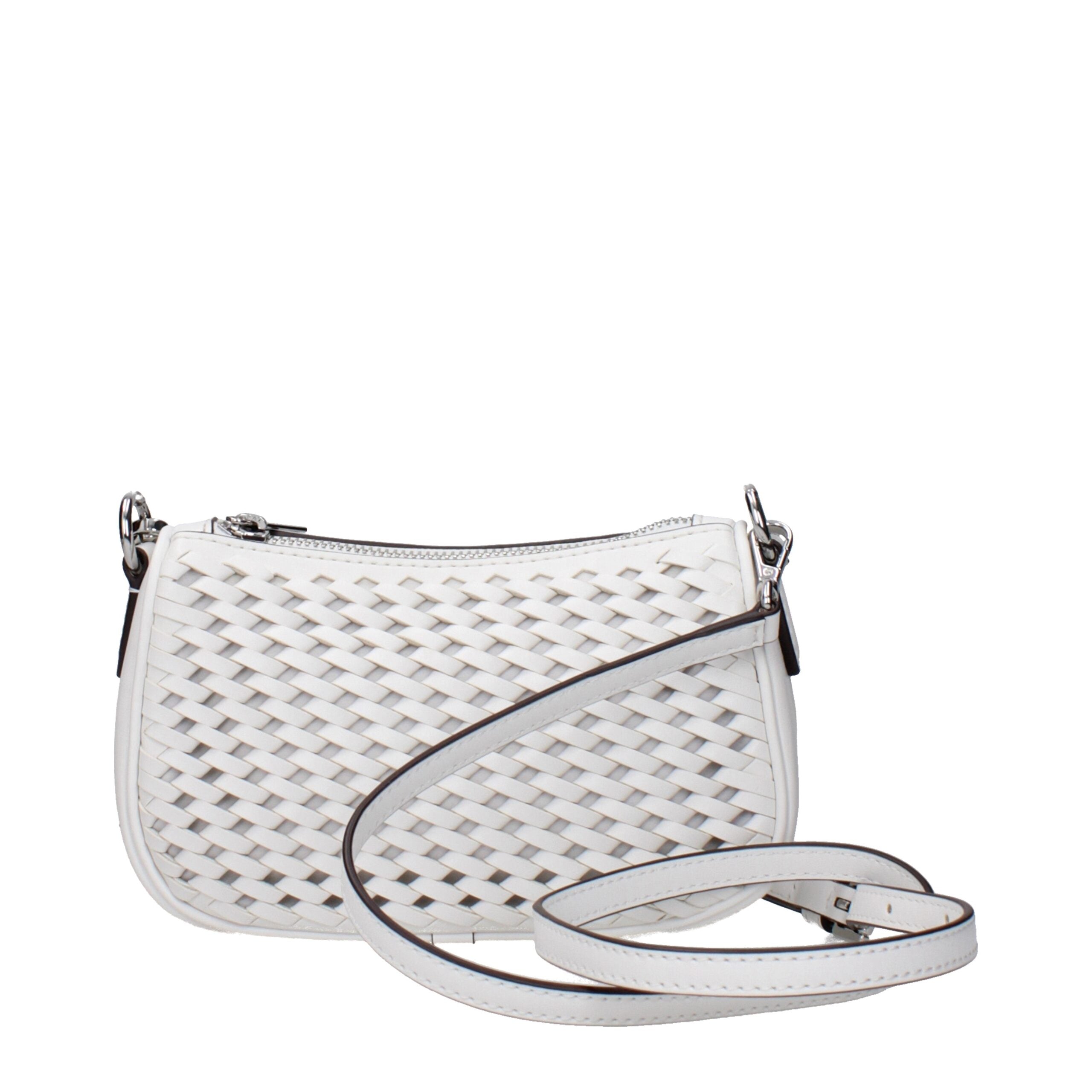 Michael Kors White Leather Handbags Michael Kors