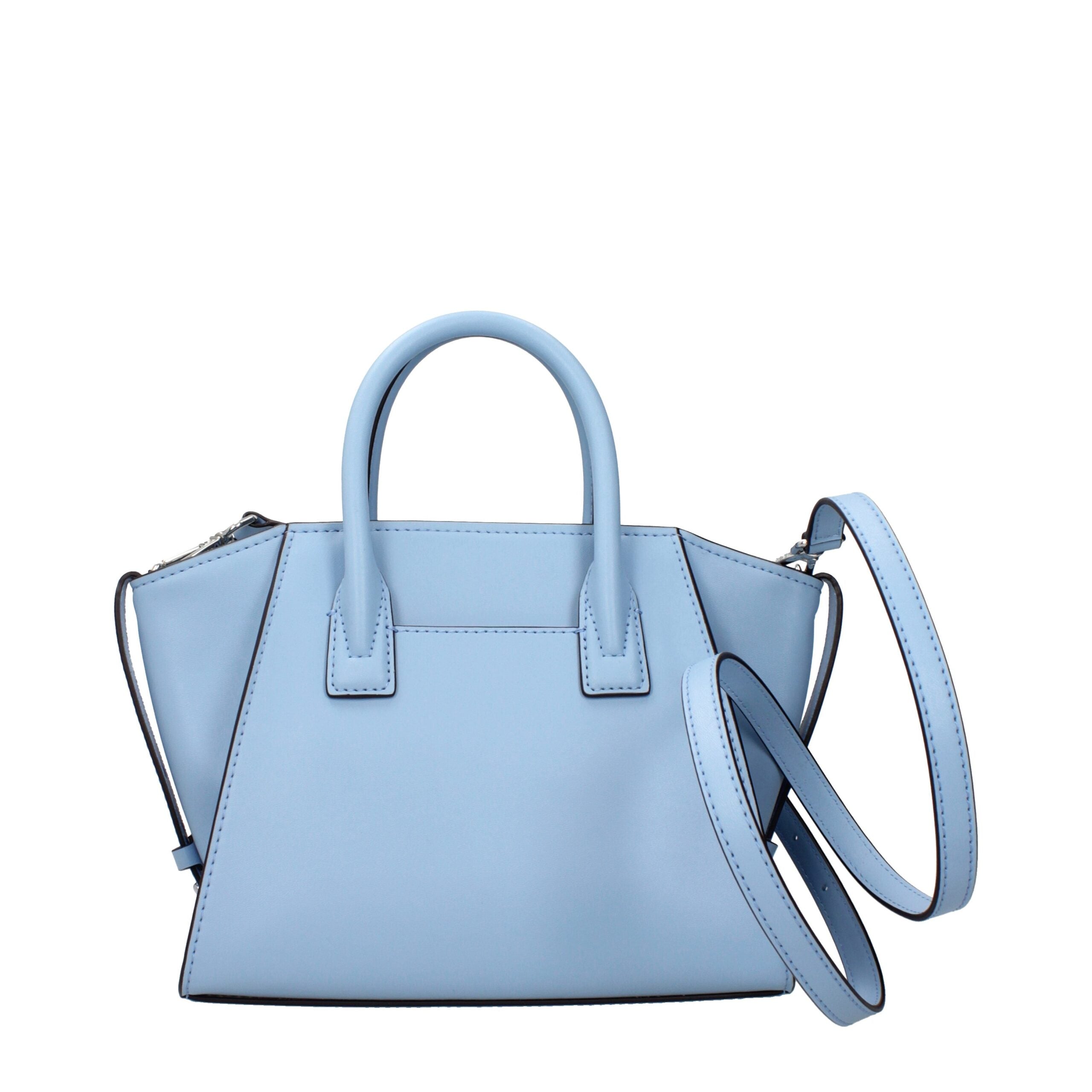 Michael Kors Light Blue Leather Handbags Michael Kors