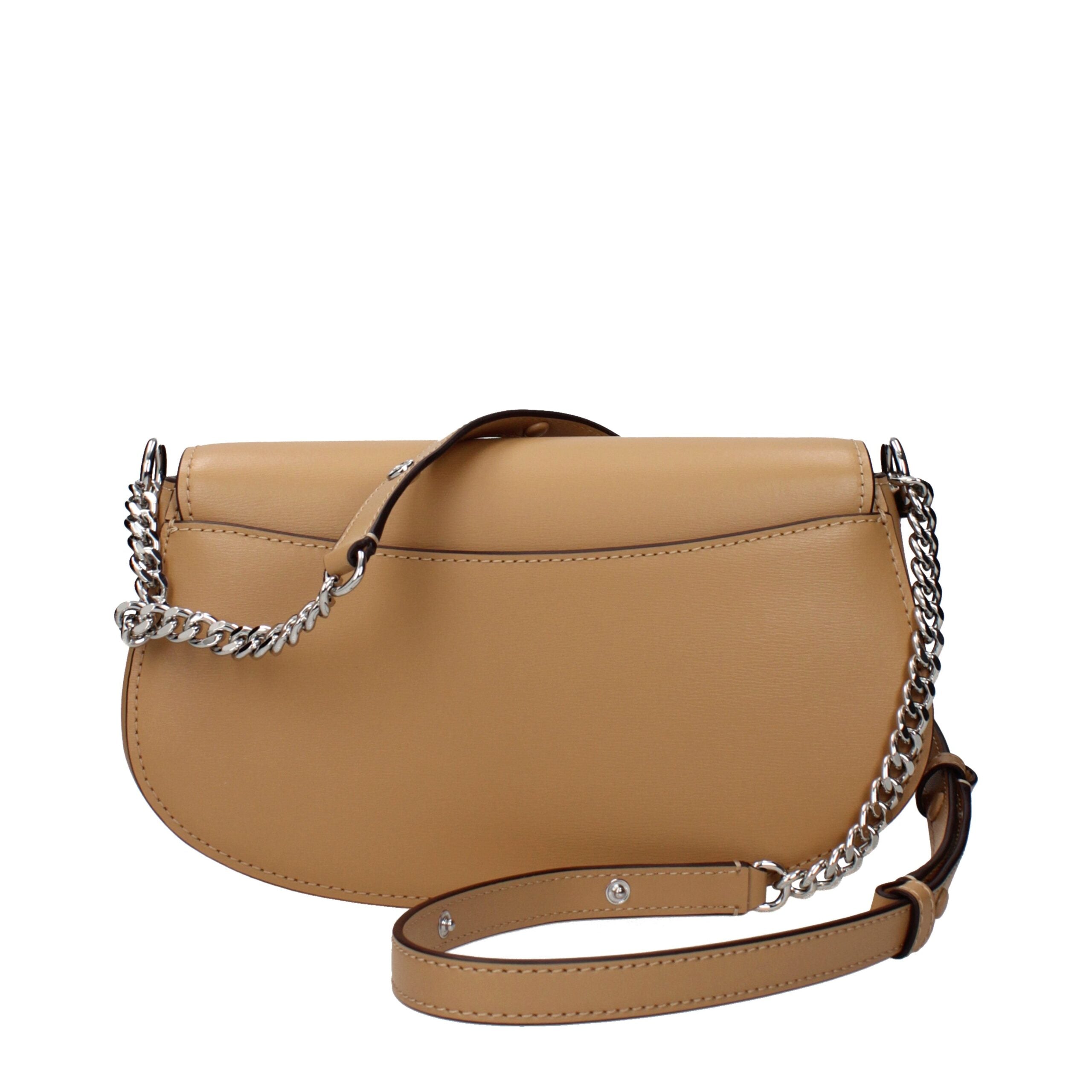 Michael Kors Brown Leather Shoulder Bags Michael Kors